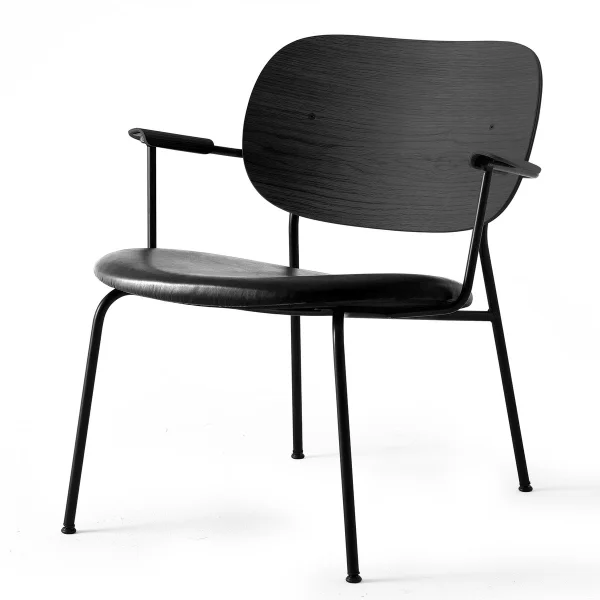 Audo Copenhagen Chaise lounge Co Chêne noir