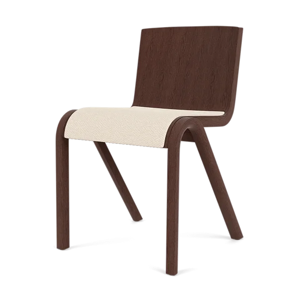 Audo Copenhagen Chaise Ready assise rembourrée Red oak-Logan Jasmine