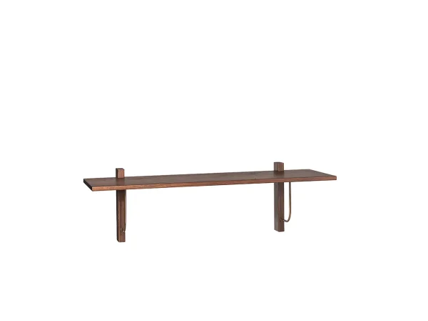 Audo Copenhagen - Corbel Etagère Long Sombre Stained Oak
