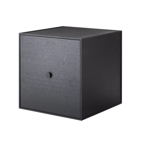 Audo Copenhagen Cube avec porte Frame 35 Frêne coloré noir