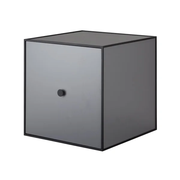 Audo Copenhagen Cube avec porte Frame 35 Gris foncé