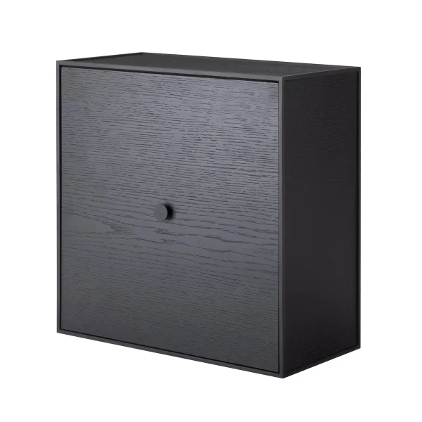 Audo Copenhagen Cube avec porte Frame 42 Frêne coloré noir