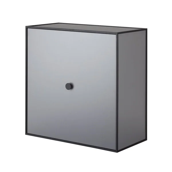 Audo Copenhagen Cube avec porte Frame 42 Gris foncé