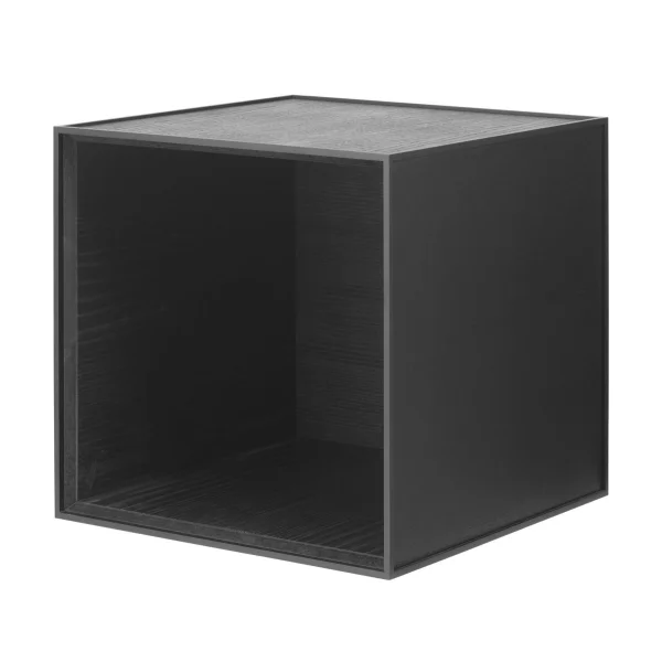 Audo Copenhagen Cube sans porte Frame 35 Frêne coloré noir