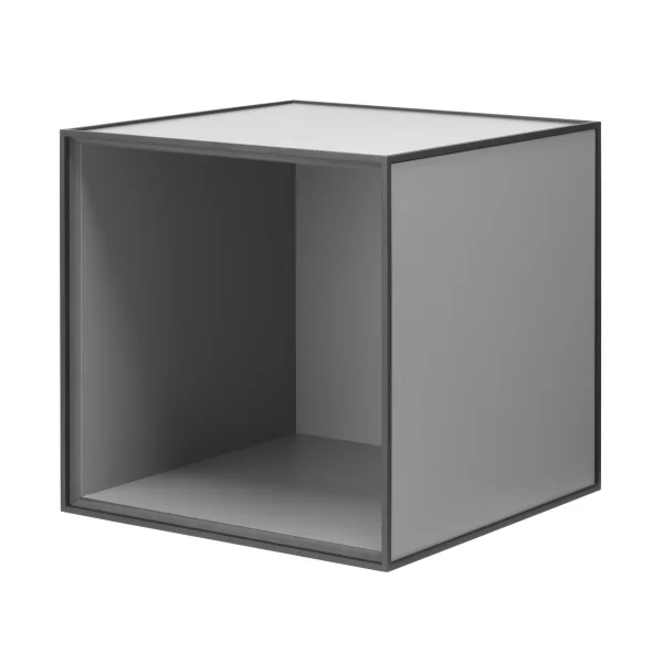 Audo Copenhagen Cube sans porte Frame 35 Gris foncé