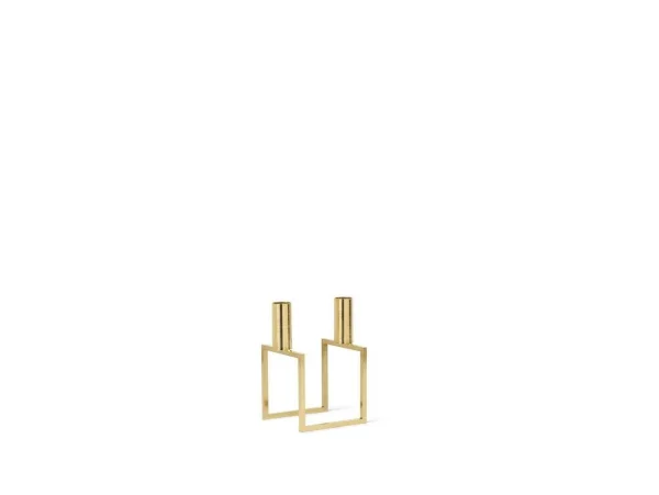 Audo Copenhagen - Kubus Line Porte-bougies Brass