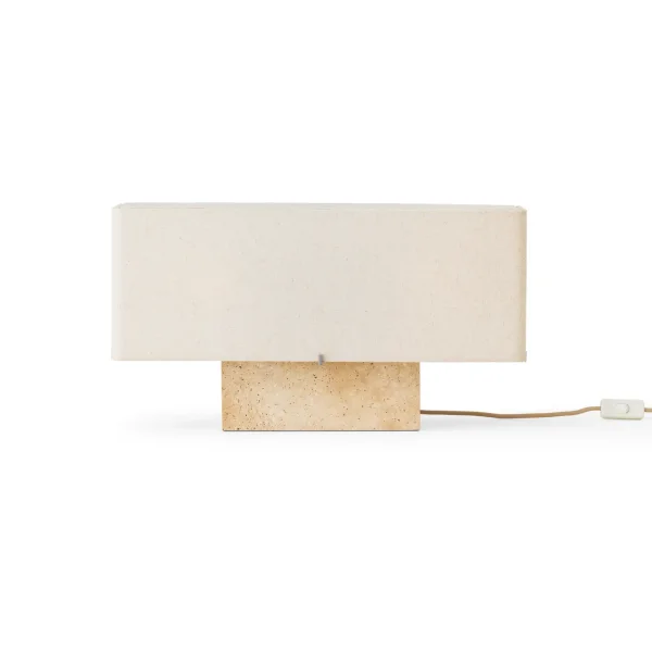 Audo Copenhagen Lampe de table Nonna 30 cm Travertine-sand