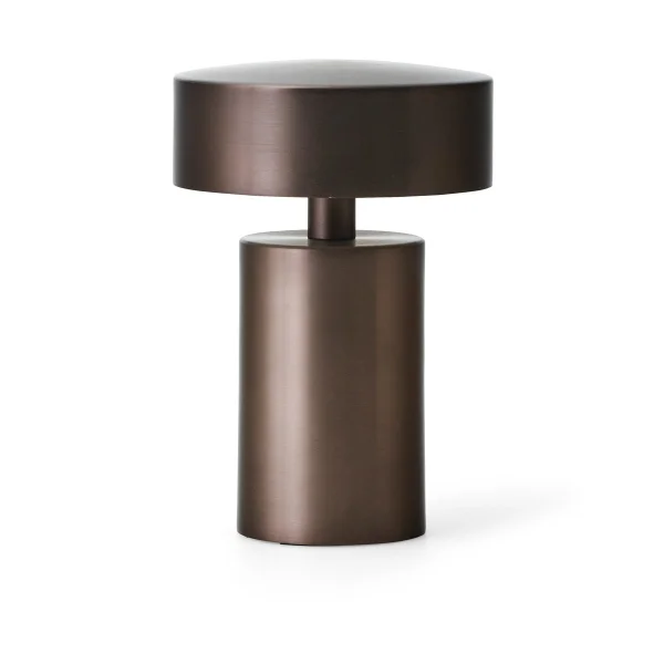 Audo Copenhagen Lampe de table portable Column IP44 Bronze