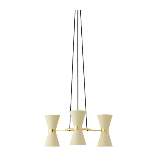 Audo Copenhagen Lustre Collector 3 Crème