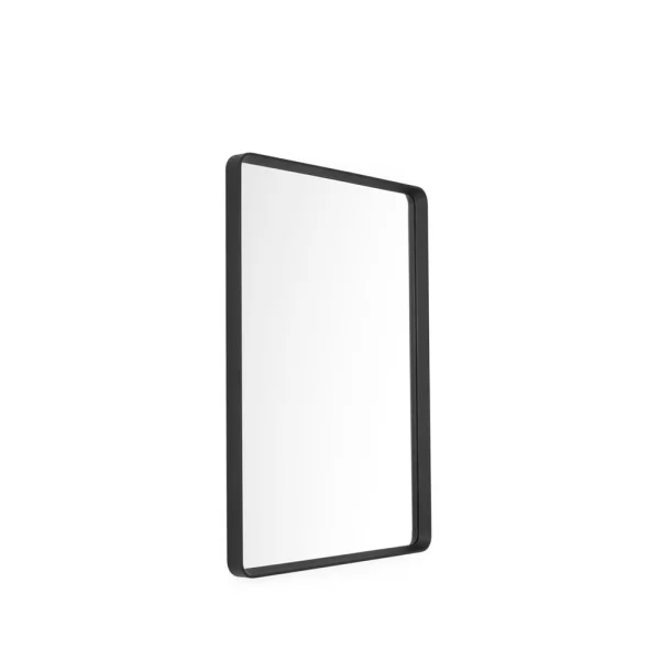 Audo Copenhagen Miroir Norm noir, rectangulaire