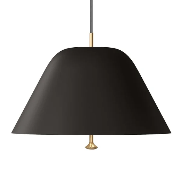 Audo Copenhagen Suspension Levitate Ø40 cm Noir-Laiton