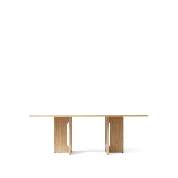 Audo Copenhagen Table à manger Androgyne Rectangular natural oak, 210x109 cm