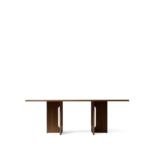 Audo Copenhagen Table à manger Androgyne Rectangular oak dark stained, 210x109 cm