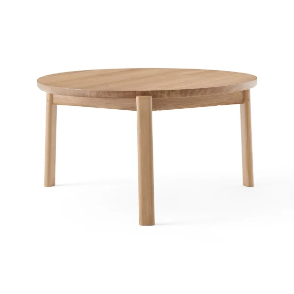 Audo Copenhagen Table basse Passage Ø70 cm Chêne