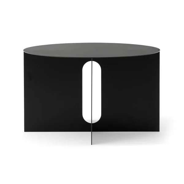 Audo Copenhagen Table d'appoint Androgyne Ø63 cm Black