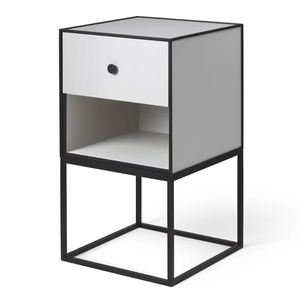 Audo Copenhagen Table d'appoint Frame 35 Gris clair