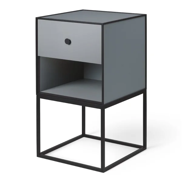 Audo Copenhagen Table d'appoint Frame 35 Gris foncé