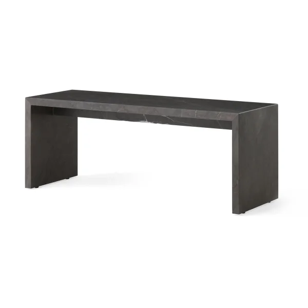 Audo Copenhagen Table d’appoint Plinth Bridge Grey Kendzo