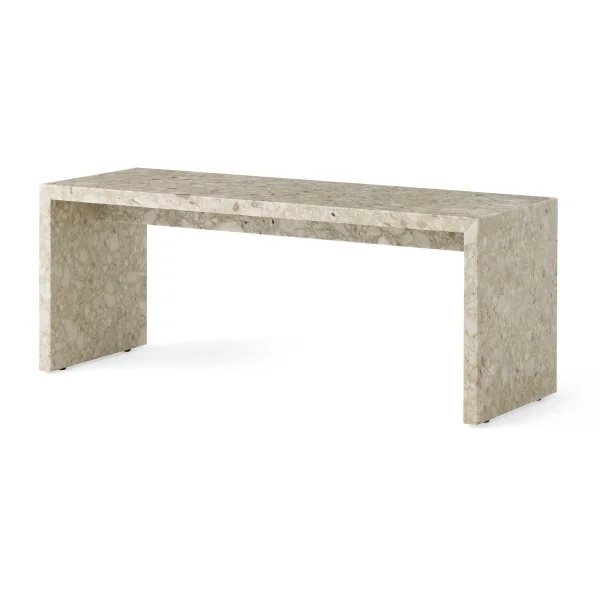 Audo Copenhagen Table d’appoint Plinth Bridge Kunis Breccia