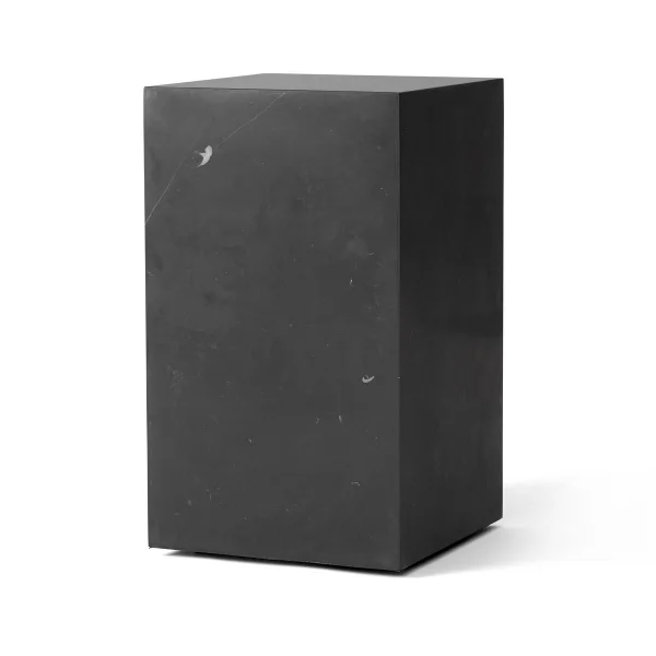 Audo Copenhagen Table d’appoint Plinth tall 30x30x51 cm Black