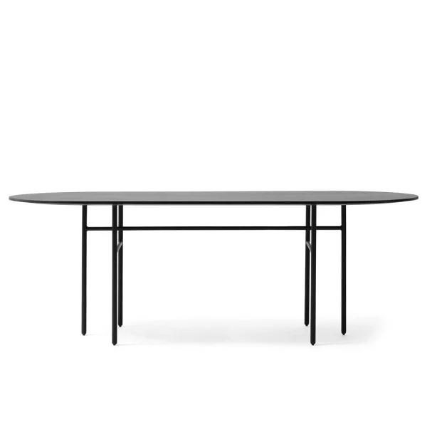 Audo Copenhagen Table Snaregade ovale Noir