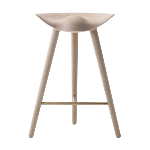 Audo Copenhagen Tabouret de bar ML42 69 cm Chêne-acier