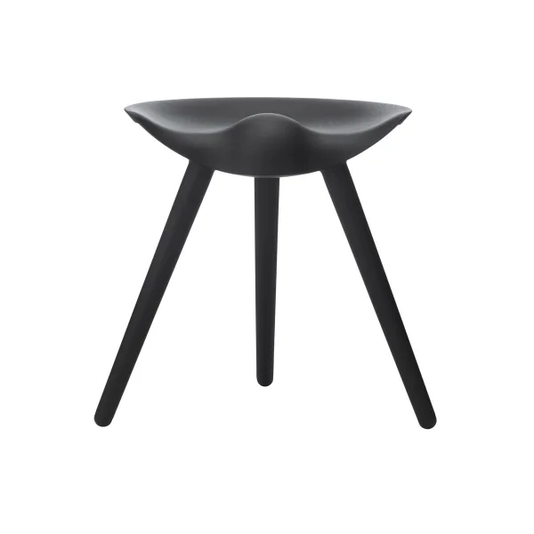 Audo Copenhagen Tabouret ML42 48 cm Hêtre teinté noir