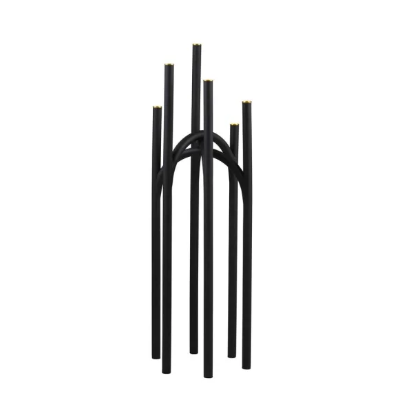 AYTM - Angui Porte-bougies H92 Noir/Or