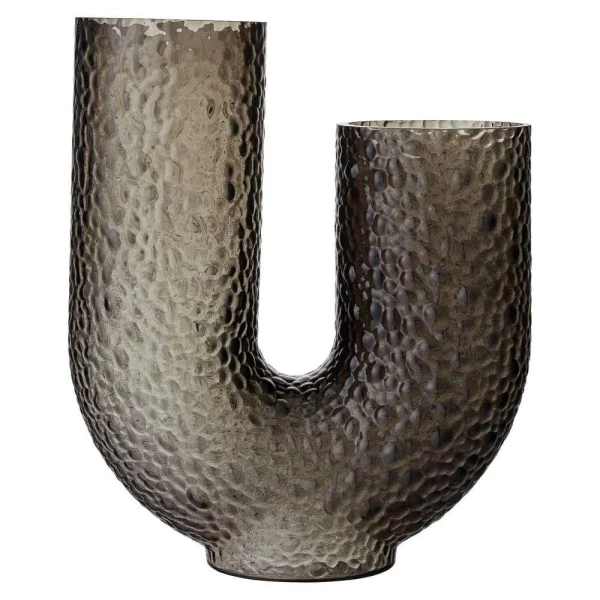 AYTM - Arura High Glass Vase Noir