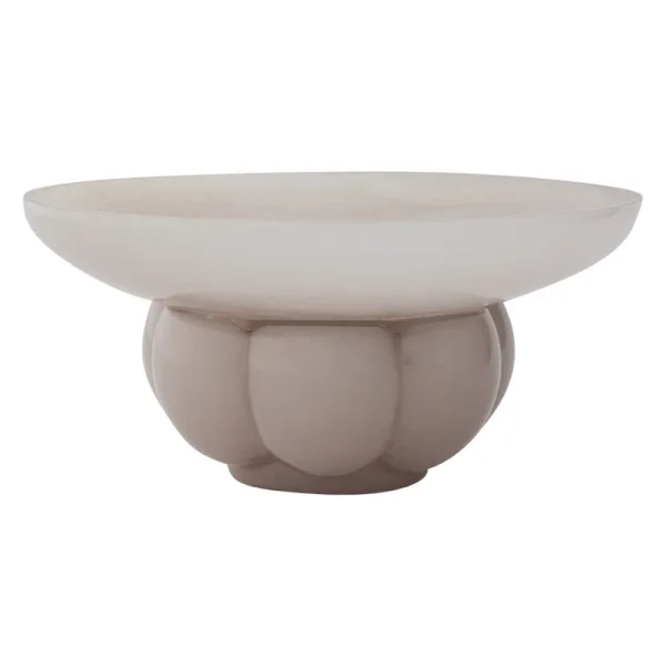 AYTM - Bol Uva, gris tourterelle, verre, Ø 33 cm