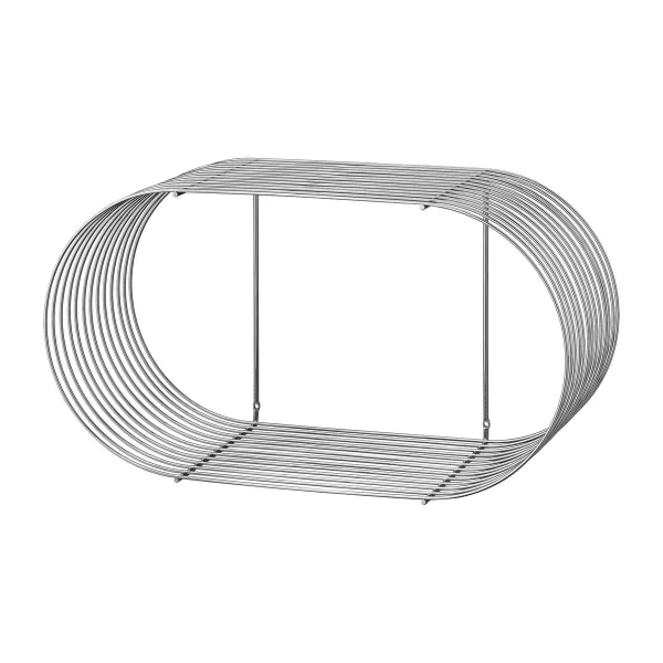 AYTM Étagère murale Curva Silver