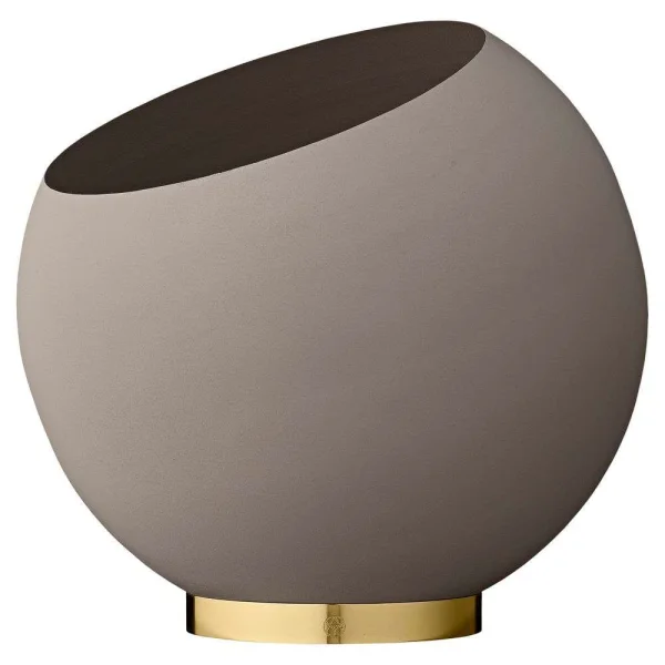 AYTM - Globe Pot de Fleurs Ø37 Taupe