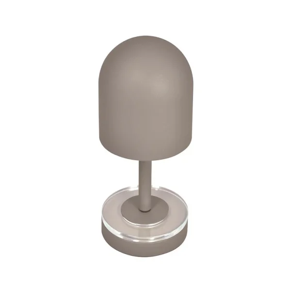 AYTM - lampe à poser portable Luceo Taupe/Transparent