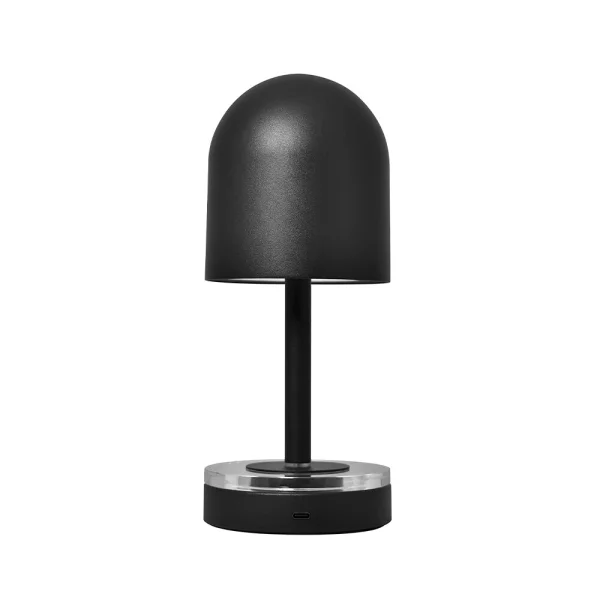 AYTM - Luceo Portable Lampe de Table Black/Clear