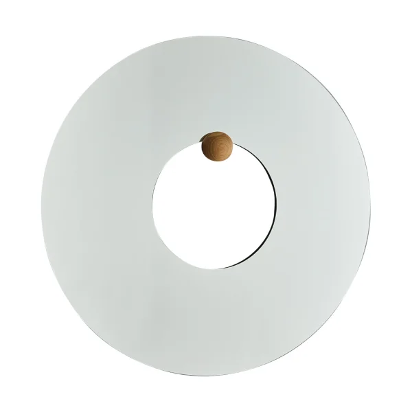 AYTM Miroir mural Castellum Ø80 cm Clear-oiled oak