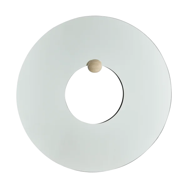 AYTM Miroir mural Castellum Ø80 cm Clear-travertine