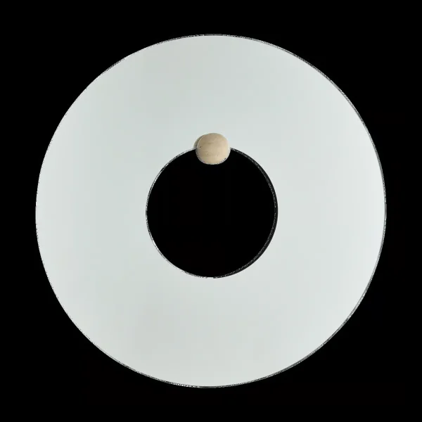 AYTM Miroir mural Castellum Ø80 cm Clear-travertine