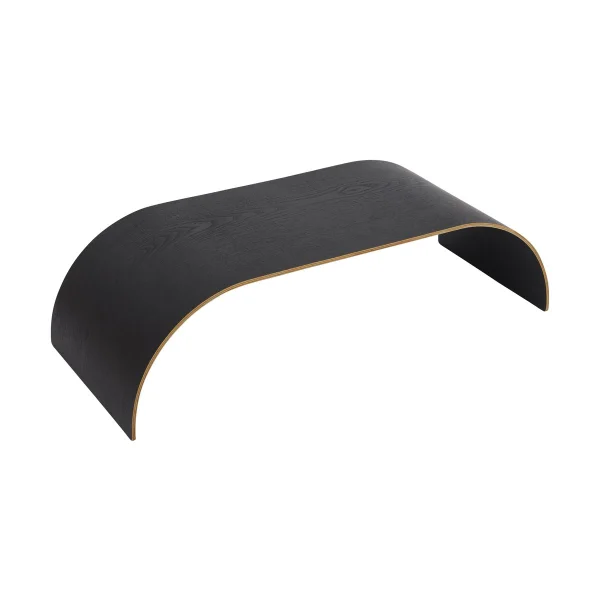 AYTM Plaque/plateau supérieur Curva pour étagère murale Curva 62,2 cm Noir