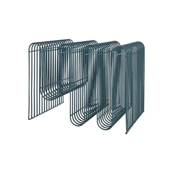 AYTM - Porte-revues Curva bleu poussière