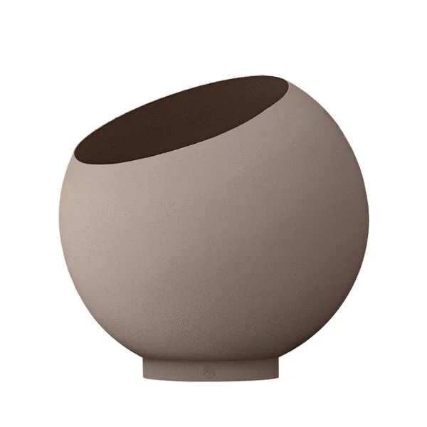 AYTM - Pot de fleurs Globe Ø43xH37,4 Taupe