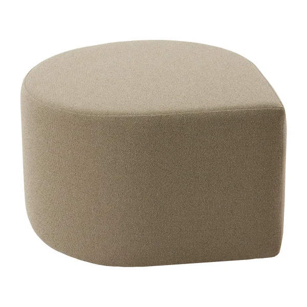 AYTM Pouf bouclé Stilla Taupe