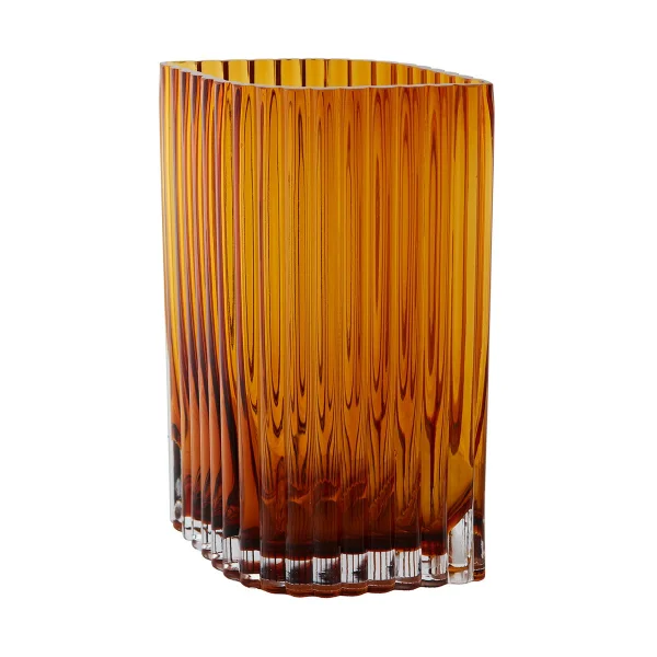 AYTM Vase Folium 20 cm Amber