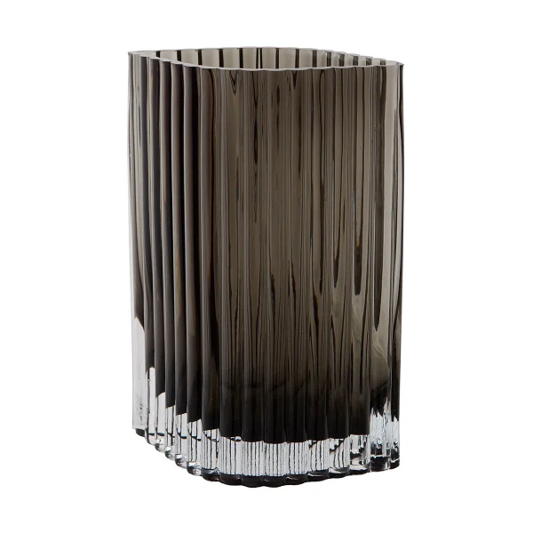AYTM Vase Folium 20 cm Noir