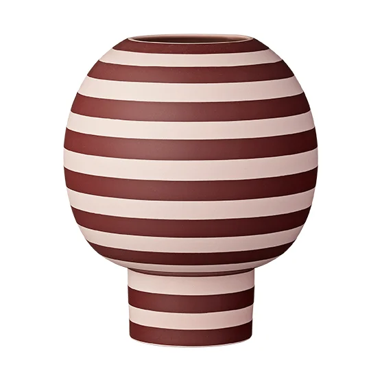 AYTM Vase Varia 21 cm Rose-bordeaux