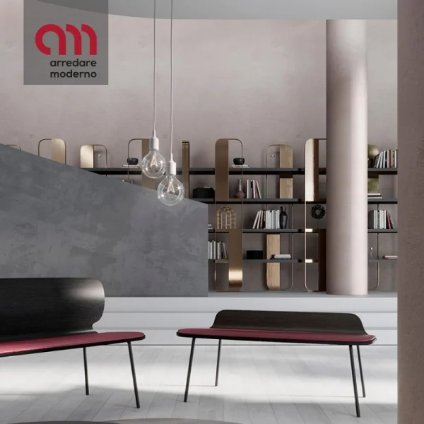 Banc Kendra Kastel rembourré