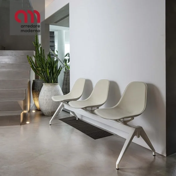 Banc salle d'attente Couture Enrico Pellizzoni