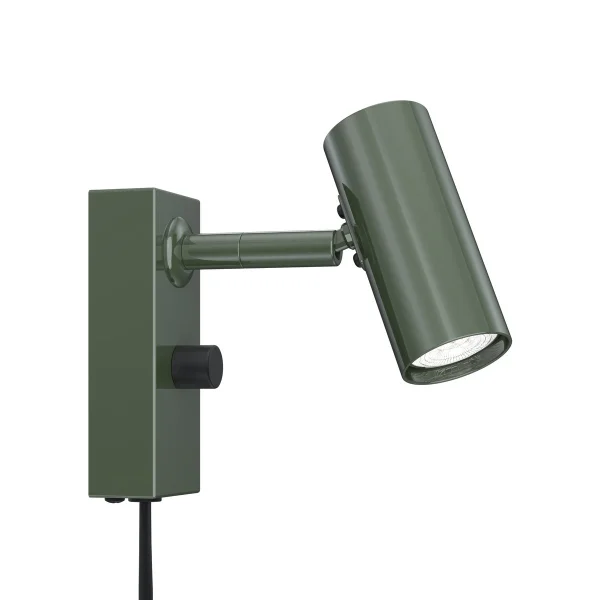 Belid Applique murale Cato Forêt verte brillant-mat noir