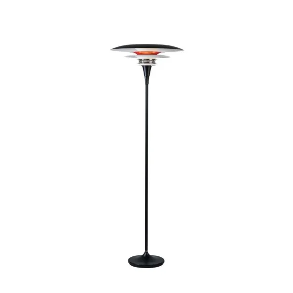 Belid - Diablo Lampadaire Ø50 Matt Black/Glossy Red