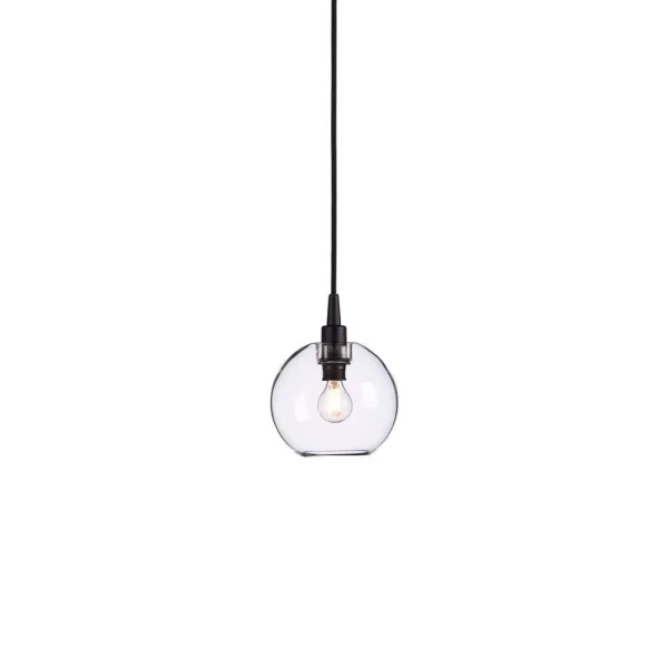 Belid - Gloria Suspension Ø160 Noir/Verre Clair