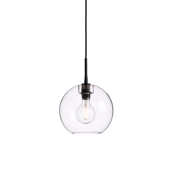 Belid - Gloria Suspension Ø260 Noir/Verre Clair